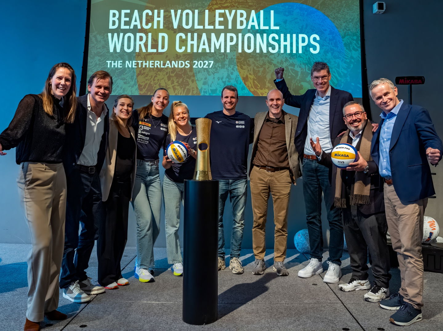 WK beachvolleybal 2027 in Nederland volgende showcase op wereldtoneel